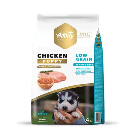 AMITY - SP LOW GRAIN CHICKEN PUPPY 14  KG