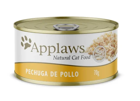 APPLAWS - LATA GATO 70 GR - PECHUGA DE POLLO