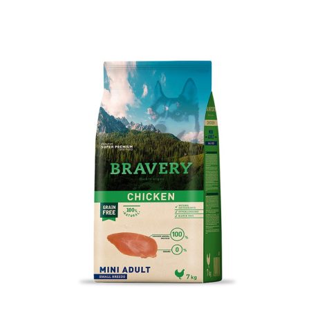 BRAVERY - CHICKEN MINI ADULT SMALL BREEDS 7KG
