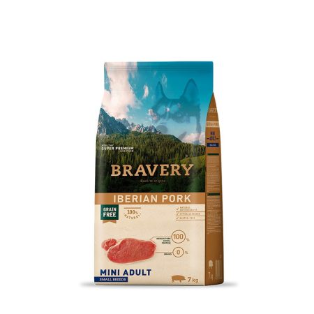 BRAVERY - IBERIAN PORK MINI ADULT SMALL BREEDS 2KG - 7KG