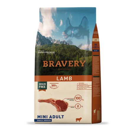 BRAVERY - LAMB MINI ADULT 2 KG  7KG