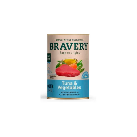 BRAVERY - LATA PERRO TUNA AND VEGETABLES 290 GR