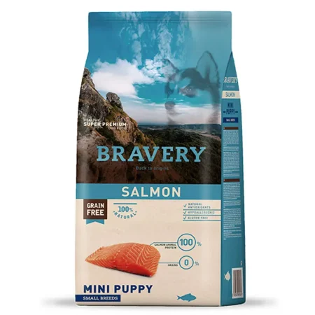BRAVERY - SALMÓN MINI PUPPY SMALL BREEDS 2KG - 7KG