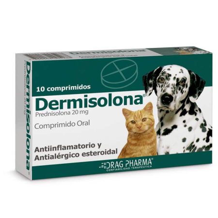 DERMISOLONA 10 COMP 20MG