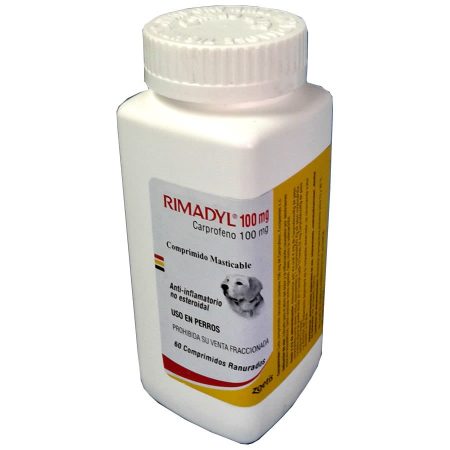 RIMADYL 100 MG X 60 COMPRIMIDOS