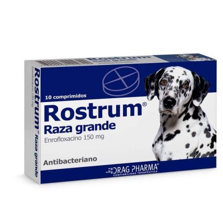 ROSTRUM 150 MG X 10 COMP