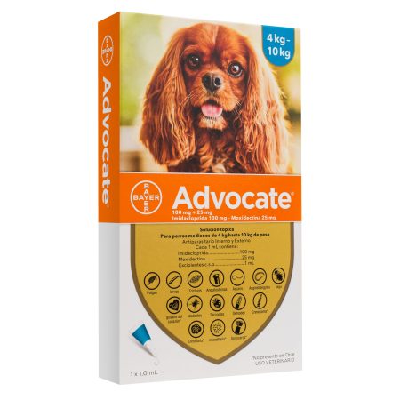 ADVOCATE PERRO 4 KG -10 KG