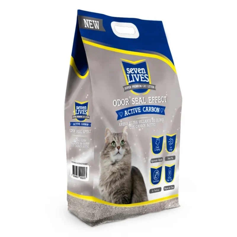 ARENA SEVEN LIVES ODOR SEAL EFFECT WITH ACTIVE CARBÓN 4KG