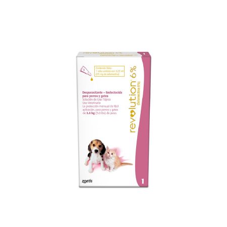REVOLUTION PERRO Y GATO  2.5-5 KG