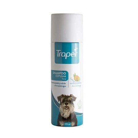 SHAMPOO ESPUMA SECA TRAPER 170 ML PERRO