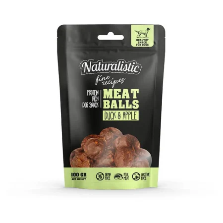NATURALISTIC FINE	MEATBALLS DUCK/APPLE