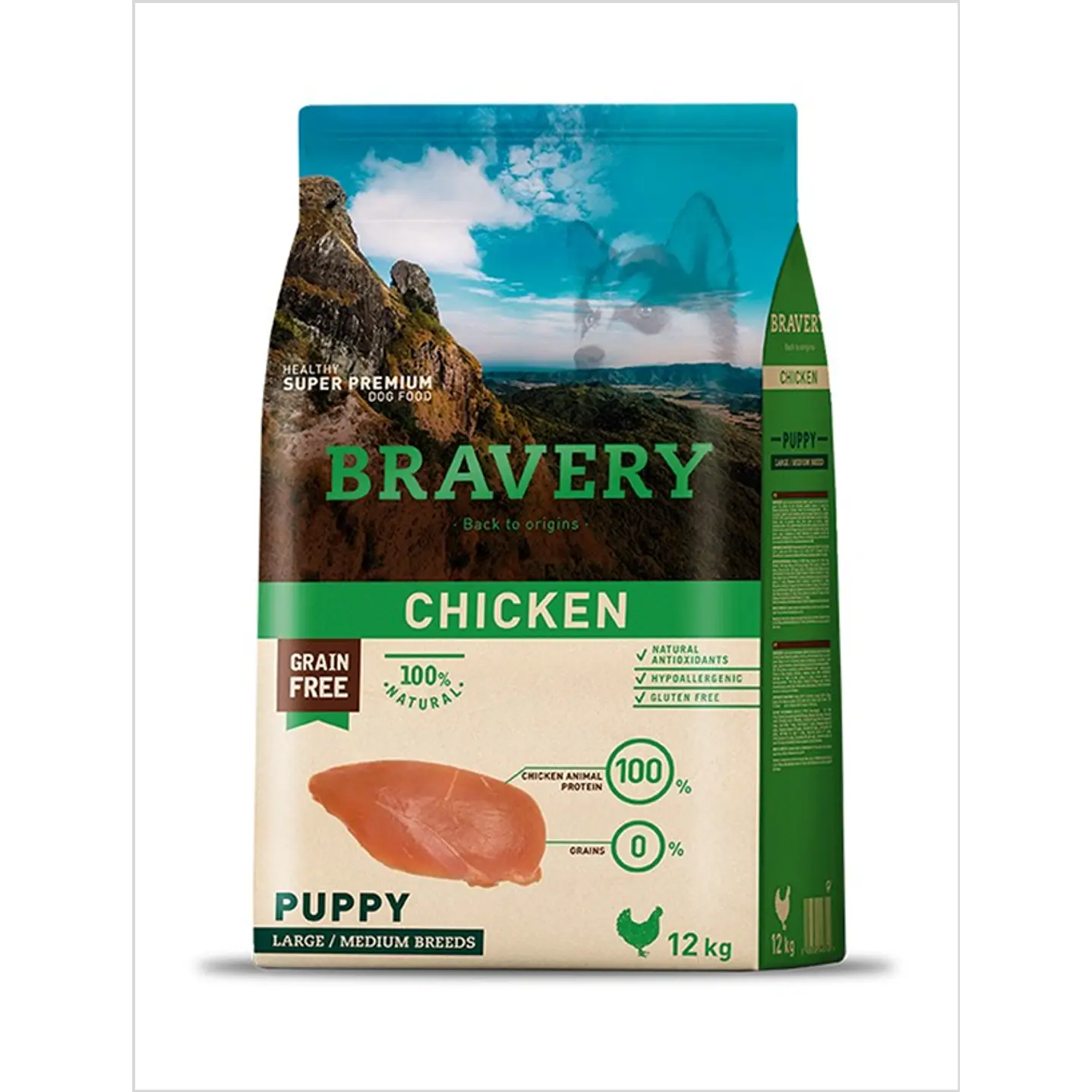 Bravery Pollo Puppy 12 Kg