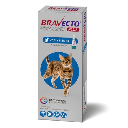 Bravecto Gato 2.8 - 6.25kg