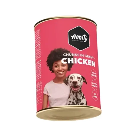 AMITY CHUNKS - CHICKEN ADULT DOG LATA 1250 GR