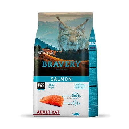 BRAVERY SALMON ADULT CAT 2KG