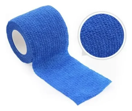 VENDA ELASTICADA 5 CM AZUL
