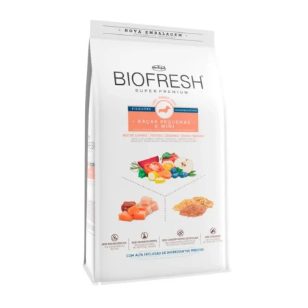 BIOFRESH PERRO CACHORRO RAZA PEQUEÑA Y MINI 30 Y 10 KG