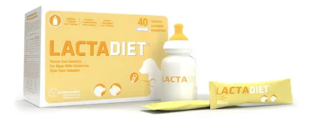 LACTADIET KIT CALOSTRO 40 SOBRES + MAMADERA ( Perros)